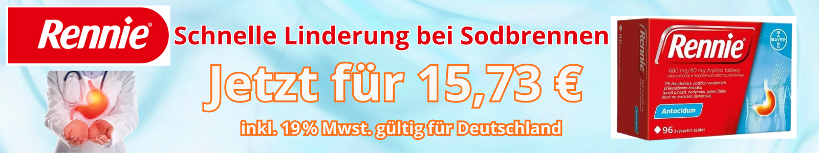 Rennie 96 Kautabletten